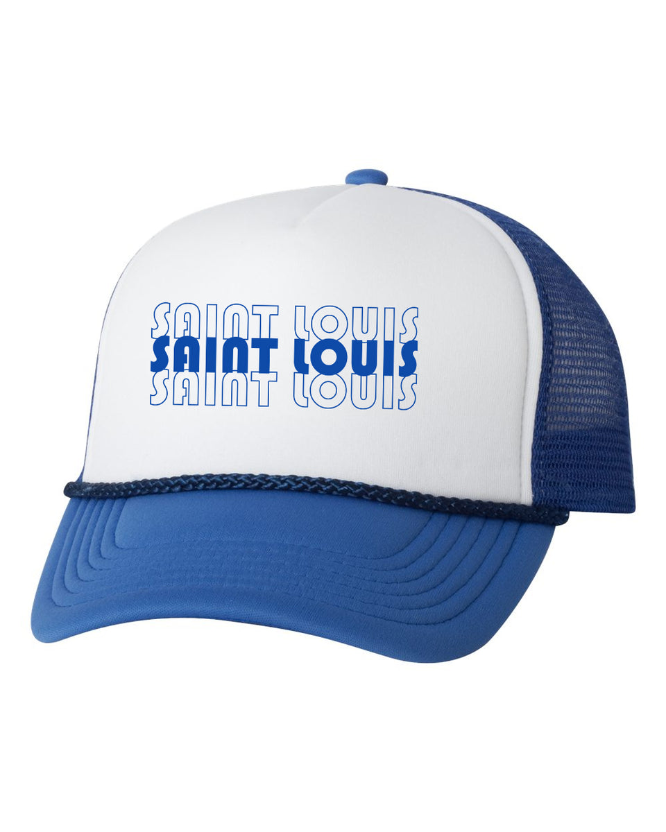 Saint Louis Blue Fitted Hat